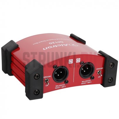 Дибокс, Преобразователь акустического сигнала, пассивный, Alctron DI120R D.I. Box