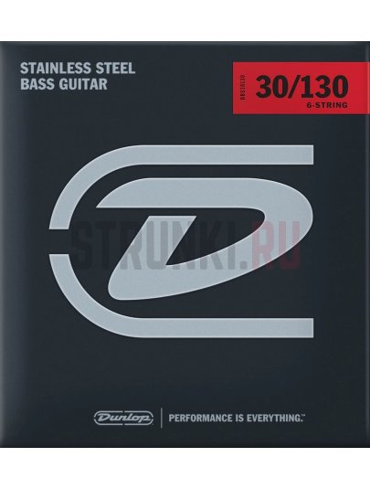Струны для бас-гитары Dunlop DBS30130 Steel 30-130