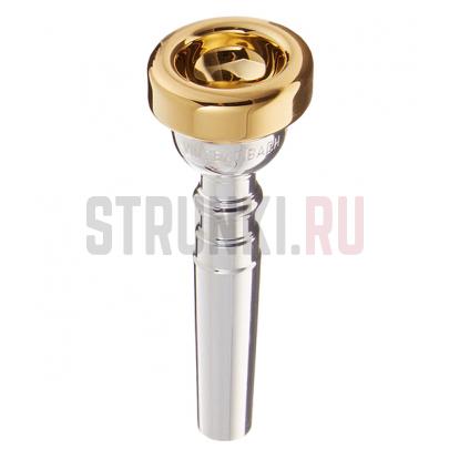 Мундштук для трубы, размер 6C, серебро/золото, Bach 3516CGR