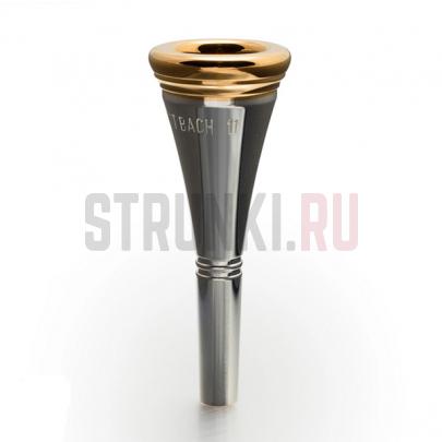 Мундштук для валторны, размер 11, серебро/золото, Bach 33611GR