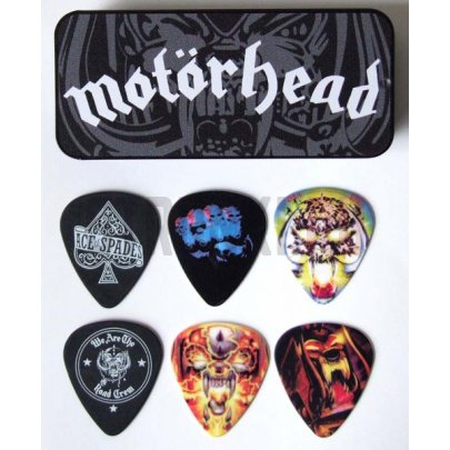 Набор медиаторов Dunlop MHPT03 Motorhead Album Art, упаковка 6 шт.