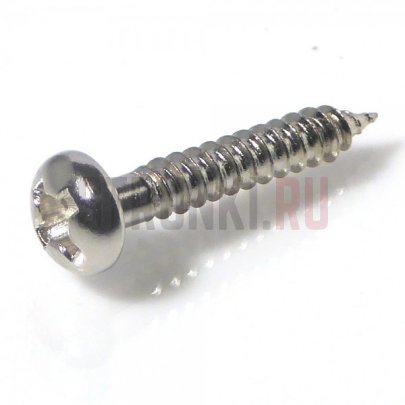 PARTSLAND WR2515NI, cаморез для рамок хамбакера (2.5x15mm), 8 штук