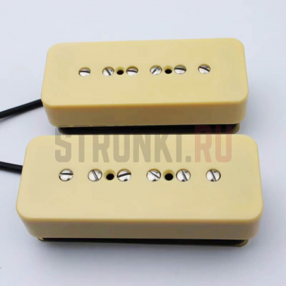 Комплект звукоснимателей P-90 Guyker Guitar pickup-P90double-YL