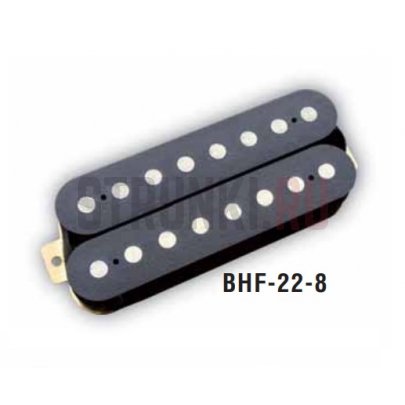 Звукосниматель хамбакер бриджевый магнитный для 8-струнной гитары Belcat BHF-22-8-P-BK-B, черный