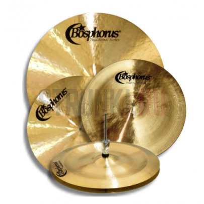 Комплект тарелок 14"/16"/20", Bosphorus TBX141620 Traditional