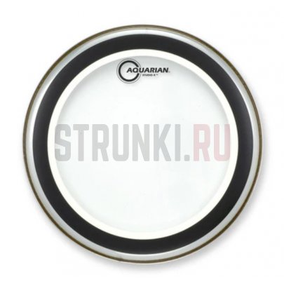 Пластик для бас-барабана 22", Aquarian SX22 Studio-X Clear