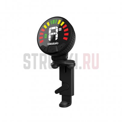 Тюнер-прищепка для скрипки, перезаряжаемый D'Addario PW-CT-30 Nexxus 360