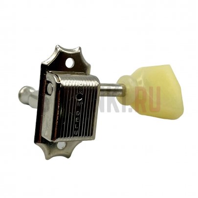 Винтажные колки для электрогитары Kluson KD-3-NPK (3+3, Gibson-style) никель