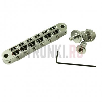 Бридж Tune‑O‑Matic TonePros T3BP‑N Locking Bridge (chrome), хром