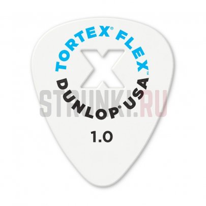 Медиаторы, 72шт, толщина 1,00мм, Dunlop 428XR1.0 Tortex Flex X