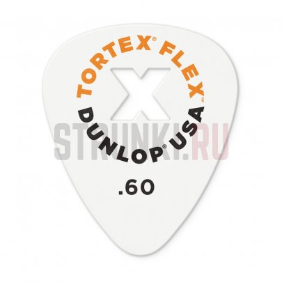 Медиатор, 1шт, толщина 0,60мм, Dunlop 428XP.60 Tortex Flex X