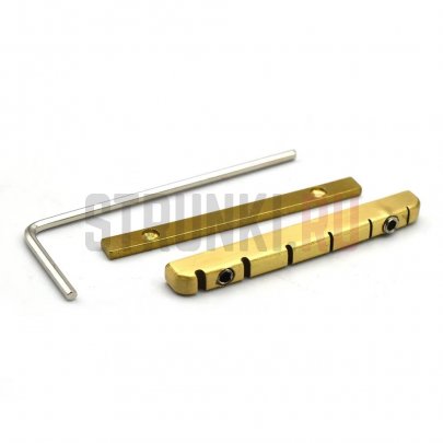 Латунный порожек регулируемый (42х5х3mm), PARTS