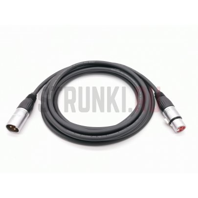 Кабель микрофонный ZZcable E67-XLR-M-F-0400-0, 4 м (прямой-прямой)