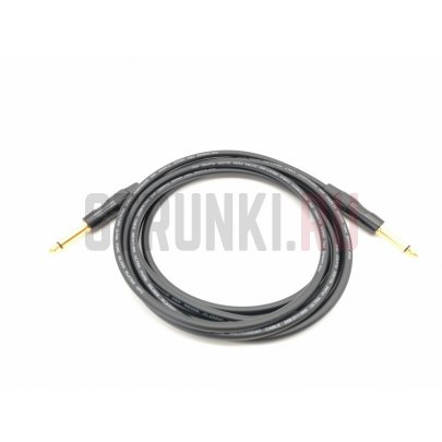 Кабель инструментальный Jack-Jack, ZZcable G80-J-J-0300-0, 3 м (прямой-прямой)