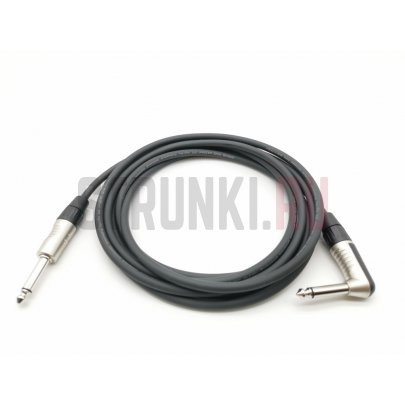 Кабель инструментальный Jack-Jack ZZcable E71-JR-J-0500-0, 5 м (прямой-угловой)