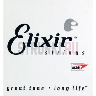 Одиночные струны для акустической гитары Elixir Acoustic Nanoweb 14132 Phosphor Bronze 32