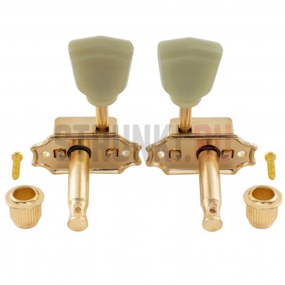 Колки для гитары 3+3, золото, Musiclily MX1103GD