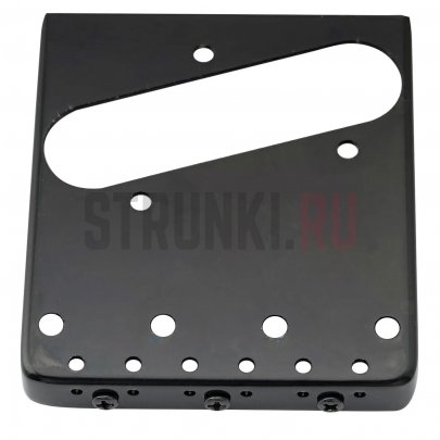 Бридж для Squier & Imported Tele, черный, Musiclily MX2610BK