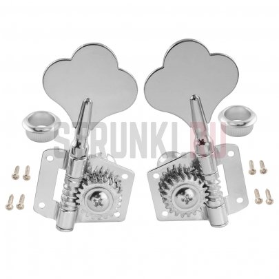 Колки для бас-гитары 2+2, хром, Musiclily MX1359CR-2MX1360CR-2