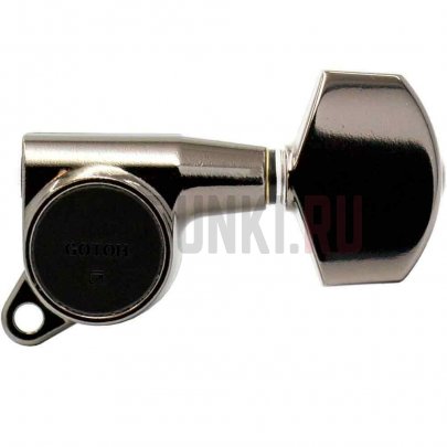 Колки 3+3, Gotoh SG381-01-CK cosmo black, schaller large