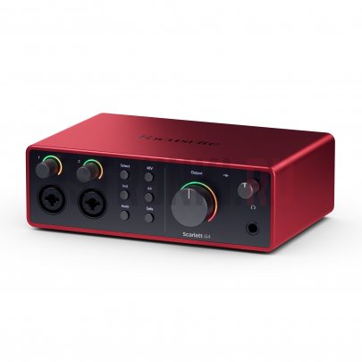 Аудио интерфейс USB, 4 входа-4 выхода, Focusrite Scarlett-4i4-4th-gen