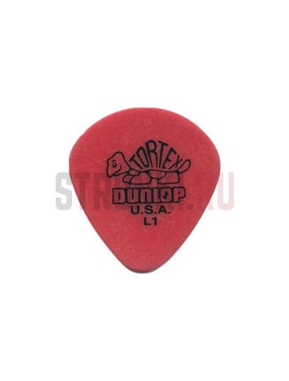 Медиатор Dunlop 472RL1 Tortex Jazz, 0.5 мм, 1 шт.