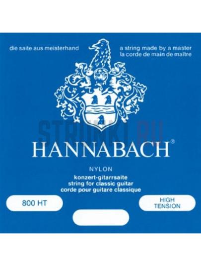 Струны для классической гитары Hannabach 800HT Blue Silver Plated 28-45