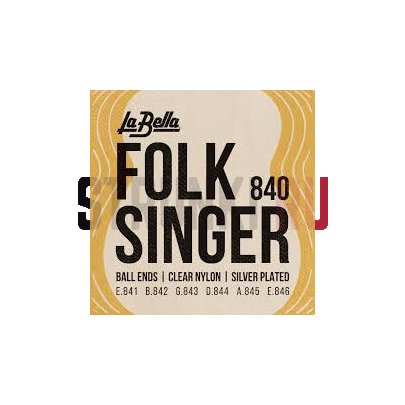 Струны для классической гитары La Bella 840 Folksinger 28-44