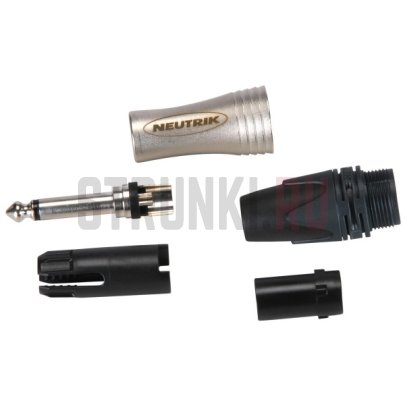 NEUTRIK NP2XL TS(моно) штекер, для кабеля диаметром 10мм