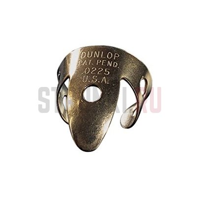 Медиатор-коготь Dunlop 37R.0225, латунь, 0.225 мм, 1 шт.