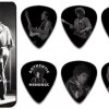 Медиаторы DUNLOP JH-PT06M Jimi Hendrix Silver Portrait, упаковка 12 шт. картинка 0