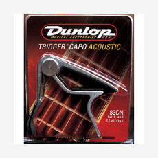 Каподастр DUNLOP 83CN для акустической гитары, никель