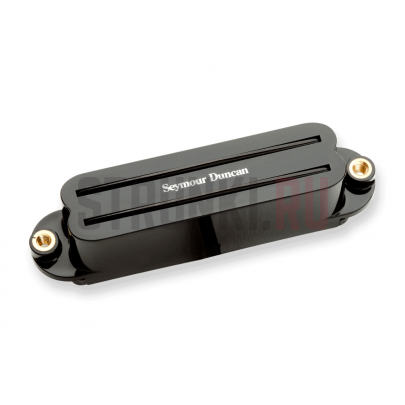 Звукосниматель Seymour Duncan Hot Rails Strat SHR-1N, хамбакер, нековый, средний, чёрный