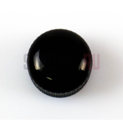 Ручка потенциометра Gotoh VK1-19, Dome style, универсальная, чёрная