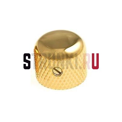 Ручка потенциометра Gotoh VK3, Dome style, универсальная, золото