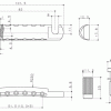 Струнодержатель GOTOH GE101A, хром картинка 1