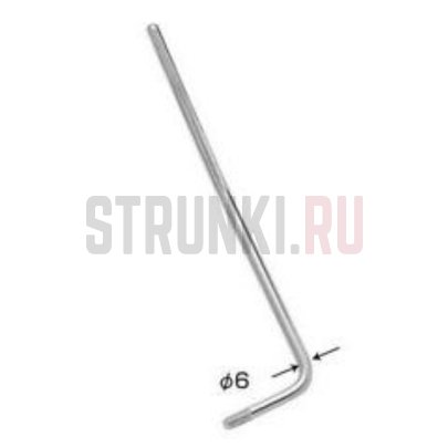 GOTOH C-1C рычаг резьба 6 мм, хром, без наконечника