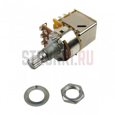 Musiclily M909 потенциометр Push-Pull A250K, длина резьбы 6мм