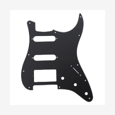 Панель HSS для оригинального Fender Stratocaster US/Mexico, PARTS MX0314, однослойная черная