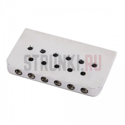 Бридж фиксированный 53 мм. Musiclily MX0826CR, хром