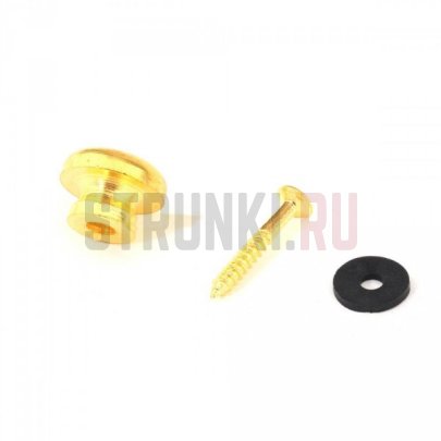 Крепление ремня позолота, Musiclily MX0851GD