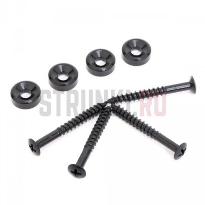 Крепление грифа, черное Musiclily MX0883BK