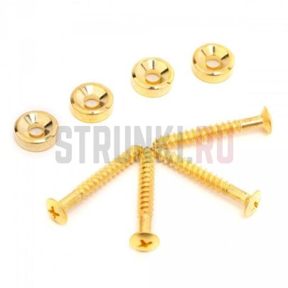 Крепление грифа, золотое Musiclily MX0883GD