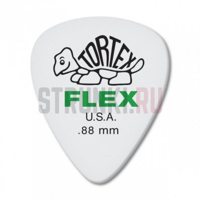 Медиатор Dunlop 428R.88 Tortex Flex, 0.88 мм, 1 шт.