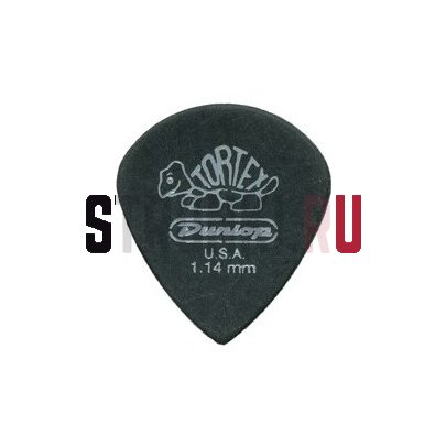 Набор медиаторов Dunlop 482P1.14 Tortex Pitch Black Jazz III, упаковка 12 шт.