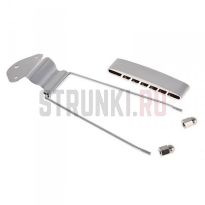 Струнодержатель для полуакустической гитары archtop Parts ES-335 style, хром