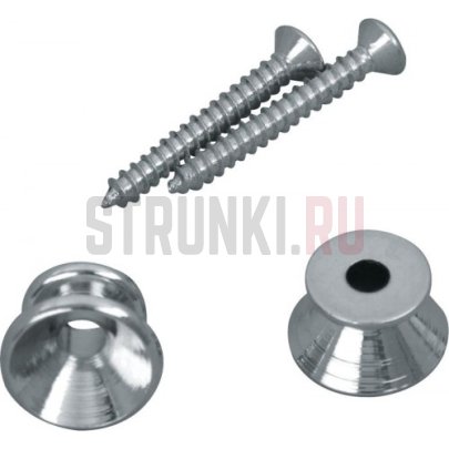 Комплект креплений ремня цвет алюминий, D'ANDREA EP-2C, 2шт.