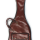 Винтажный кожаный чехол для электрогитары (б/у) Япония (2 категория) коричневый 