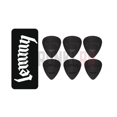Набор медиаторов Dunlop MHPT02 Lemmy, упаковка 6 шт.