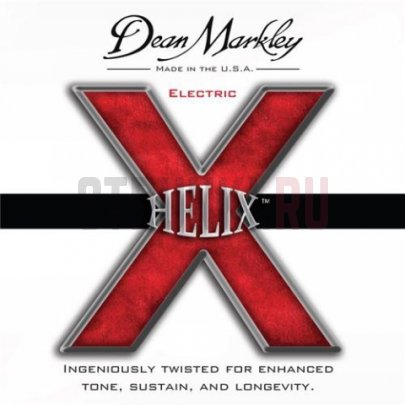 Струны для электрогитары Dean Markley Helix HD Med 2515 10-52